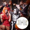 thumbnail image 3 of Ofertas Únicas Clip de Pelo Fantasma de Lentejuelas de Halloween 1 Pc para Mujeres Blanco, 3 of 5