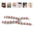 thumbnail image 4 of Rhinestone Chain Trim, Decoration 1 Yard 2.3cm Leaf Shape Gift  Rhinestone Chain  For Earring Belt Red,Green,Champagne,Royal Blue, 4 of 8