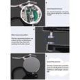 thumbnail image 4 of Medidor de Espesor ElectróNico de 0,01 Mm Medidor de Espesor de MicróMetro Digital de 12,7 Mm Probador de Espesor de MicróMetro, 4 of 5