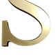 thumbnail image 2 of 26 Letras Pegatinas Pared 10 Cm Surfación Espejo Acrílico Oro Inglesas Del (s), 2 of 9