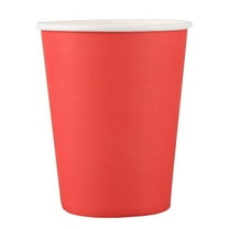 20 Paper Cups (9oz) - Plain Solid Colours Birthday Catering