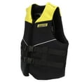 thumbnail image 2 of Seachoice Neoprene Multi-Sport Vest, Yellow/Black, Adult 2XL Size, Fits 48-52 In. Chest, Coast Guard Type III, 2 of 5