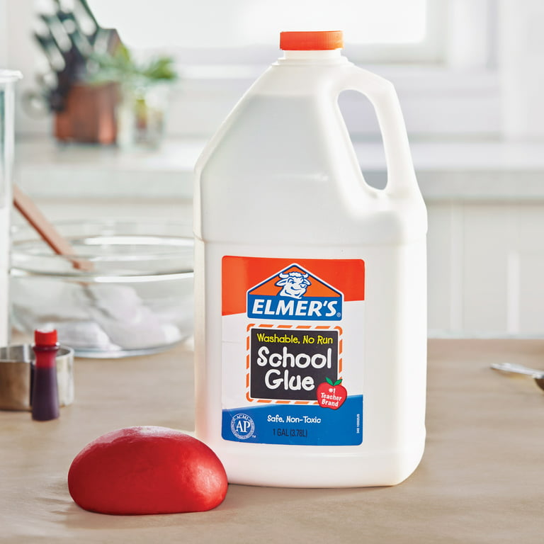 Elmer's Liquid School Glue, Washable, 1 Gallon, 2 Count Great for Making  Slime • Price »