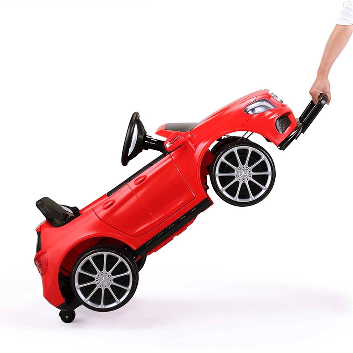 CIPACHO Licensed Mercedes Benz AMG, Electric Vehicle for Children 3-6, 6V Ride on Car with Parental Remote Control, MP3 Player Headlights, Red CIPACHO Licensed Mercedes Benz AMG, Electric Vehicle for Children 3-6, 6V Ride on Car with Parental Remote Control, MP3 Player Headlights, Red