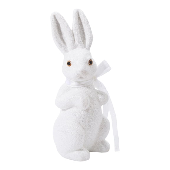 Easters Party Decoration Foam Rabbits Ornament Golden Sparkling Craft Craft for Festival Occasion Colorful Display Charm