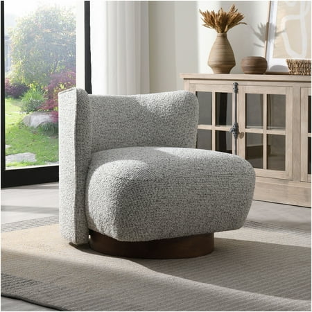 jerfit modern tweed accent chair product