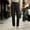 Black, variant on Khaki Pants for Women Multi-Pocket Carpentry Pants with Button Zip Fly Straight Leg Casual Chinos Work Trousers ,Army Green ,M