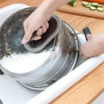 thumbnail image 4 of DOLITY Dish Scrub Brush Comfortable Handle Hanging Storage Kitchen Scrub Brush for Pans Black, 4 of 9