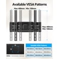 thumbnail image 3 of Soporte de pared para TV MOUNTUP EcoMe para pantallas planas de 32 a 70 pulgadas/LED/4K, 3 of 9