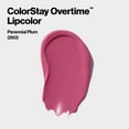 thumbnail image 3 of Revlon ColorStay Overtime Longwearing Gloss Lipstick with Vitamin E, 260 Perennial Plum, 0.07 fl oz, 3 of 8