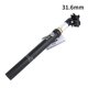 thumbnail image 2 of Black B Suspensión de amortiguación para bicicleta de montaña, tija de sillín, amortiguador para tija de sillín, tubo de tope de aleación de aluminio con cuña adaptadora, 2 of 5