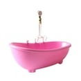 thumbnail image 1 of Bañera de Casa de Muñecas Zulema Muebles de Accesorio Juguetes de Simulación Rosado, 1 of 8