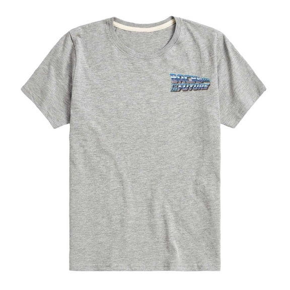 Back To The Future - Sliver Logo - Toddler & Youth Short Sleeve Graphic T-Shirt