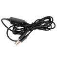 thumbnail image 1 of Headset o Cord Gaming Headphone Cable with Volume Controlled Microphone for Logitech, 1 of 4