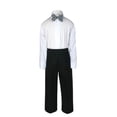thumbnail image 6 of New Baby Boy & Toddler Eton Formal Vest Suit Outfits Black S M L XL 2T 3T 4T, 6 of 7