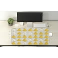 thumbnail image 2 of Fruit Computer Mouse Pad, Repetitive Pears Warm Summer Tones Rhythmic Illustration Healthy Things, Rectangle Non-Slip Rubber Mousepad X-Large, 35" x 15", Earth Yellow and Ivory, by Ambesonne, 2 of 2