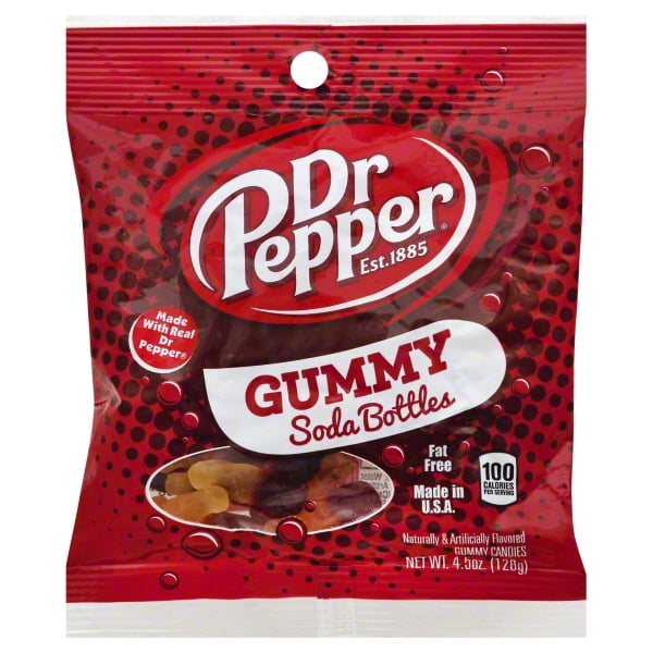 Kennys Candy Dr Pepper Gummy Candies, 4.5 oz