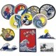 thumbnail image 2 of Iron-on Patch, 12 PCS Wave The Sunset Patch Sticker Iron-on Patch or Sew-on Patch for Clothing T-Shirt Jeans Jacket, 2 of 5