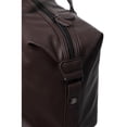 thumbnail image 7 of X RAY JEANS Mens Pebbled Faux Leather Travel Duffel Bag, Dark Brown, OS, 7 of 7