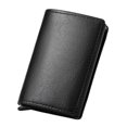 thumbnail image 1 of Ultra-Thin Carbon Fiber Wallet RFID Blocking Auto-Pop Card Holder Slim Aluminum Money Clip for Men, 1 of 5
