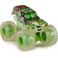 thumbnail image 3 of Monster Jam, Official Grave Digger Chase Monster Truck, Die-Cast Vehicle, 1:64 Scale, 3 of 7