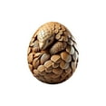 thumbnail image 2 of DAMAI 2026 Animal Easter Hand Carved Craft Eggs, Animal Patterns Easter Decorations and Basket Fillers Holiday Gifts, Animal Easter Carved Craft Eggs, 2 of 6