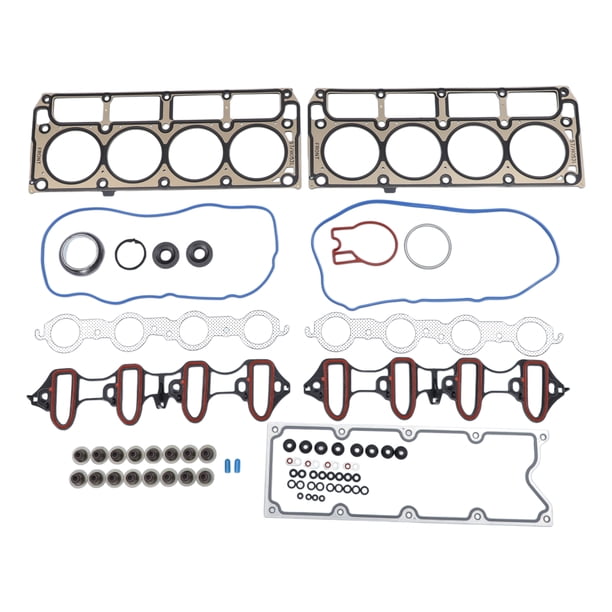 Unique Bargains No.HS26191PT Juego de Juntas de Tapa de Distribución para CADILLAC ESCALADE 5.3L 2004-2005 Juego de Juntas de Cabeza de Admisión y Escape 1 Juego