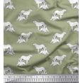 thumbnail image 1 of Soimoi Rayon Fabric Bullmastiff Dog Print Fabric by Yard 56 Inch Wide, 1 of 1