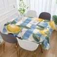 thumbnail image 2 of Yayeee Tablecloths 60" x 120" Rectangle Wrinkle Resistant Party Table Cover, Retro Lemon Leaves, 2 of 8