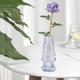 thumbnail image 5 of cristal estatuil decorativa decoración de escritorio metal inmarcesible ramo coleccionable joya para decoración d Púrpura perfecl Rosa de cristal, 5 of 8