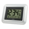 thumbnail image 2 of La Crosse Technology Digital Atomic Wall/Table Clock with Temperature, 513-1918S-INT, 2 of 7