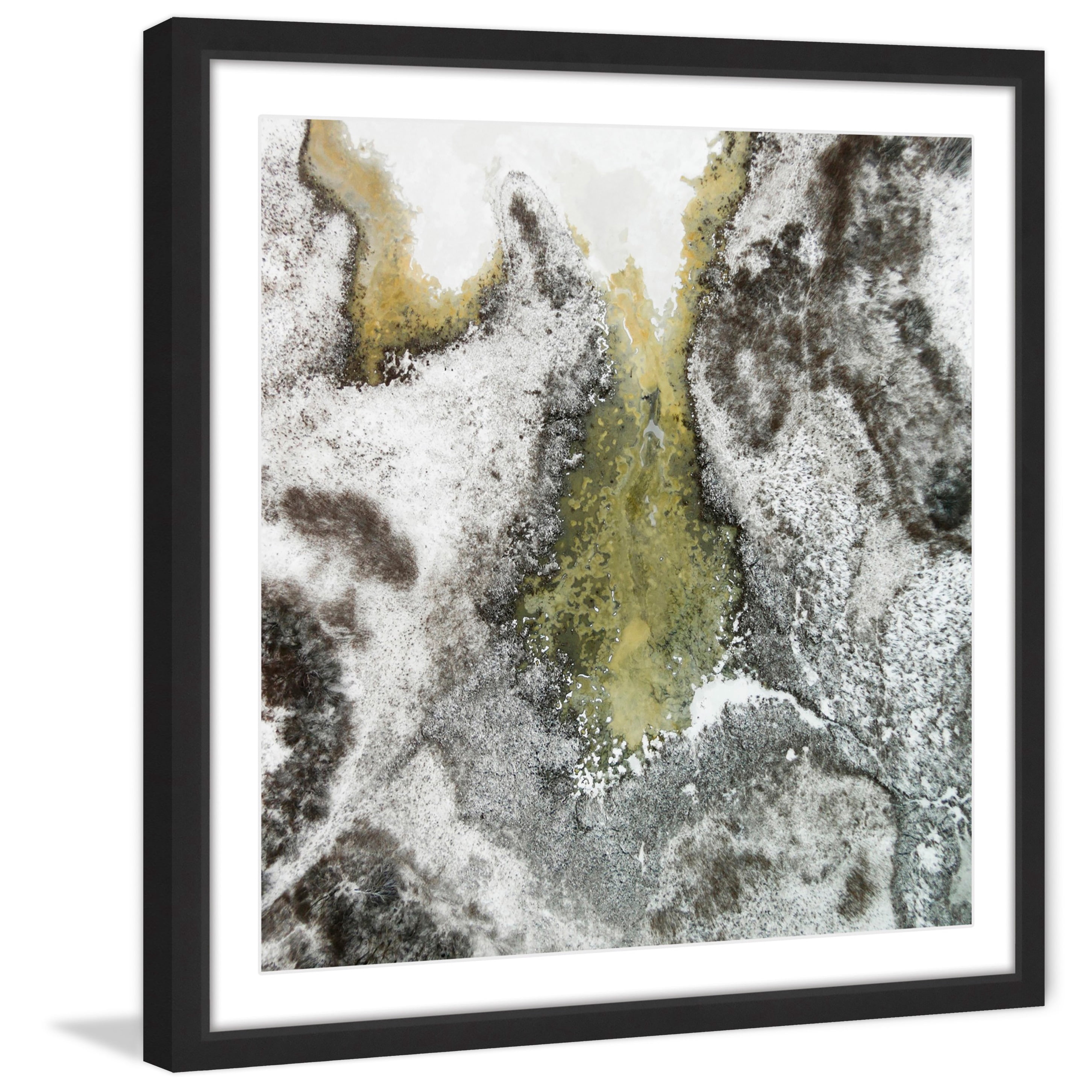 Marmont Hill "Inner Turmoil" By Karolis Janulis Framed Painting Art Print, 32.0" x 1.5"