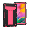 thumbnail image 2 of Galaxy Tab A 10.1 2019 Case T510 T510, Allytech Heavy Duty Protection Multi Angle Viewing Stand Shockproof Kids Friendly Rugged Back Cover Case for Samsung Galaxy Tab A 10.1" 2019, Black/Rose, 2 of 4