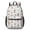 Princess and Carriage, variant on Princess and Ballerina White Pattern 17" School Backpacks for Teens,Waterproof Oxford Fabric,S-Shape Padded Straps for School,Travel,Hiking,Camping