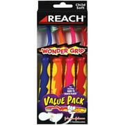 Reach Wonder Grip Toothbrush, 4 Count