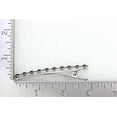 thumbnail image 4 of Faship Gorgeous Black Crystal Floral Small Alligator Hair Clip, 4 of 4