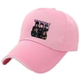 thumbnail image 1 of Gorra deportiva de algodón rosa para hombre y mujer, modelo anime, 1 of 1