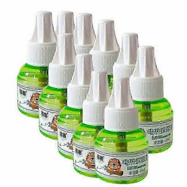 10x Mosquito Repellent Heater Electric Heat Repellent Liquid Anti-mosquito Odorless Insect Repellent Mosquitoes Pest Control Tool