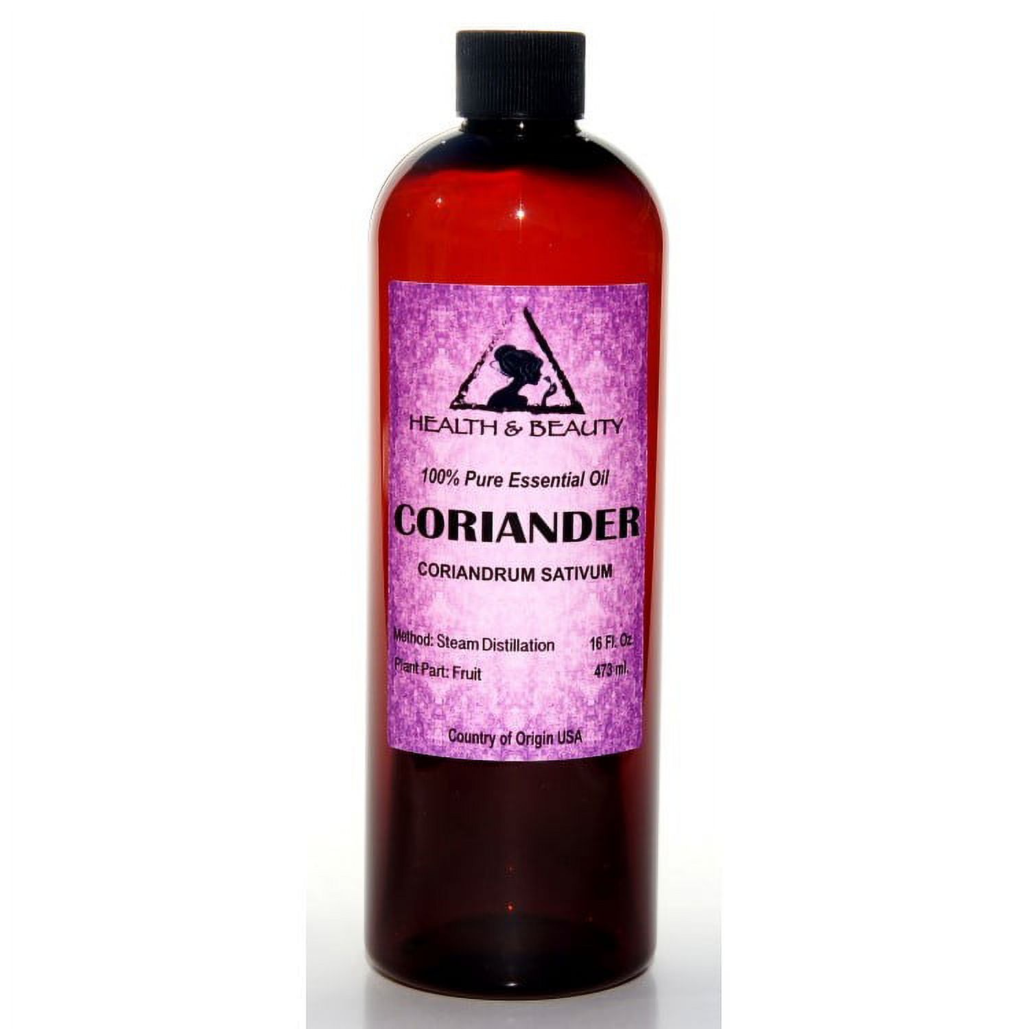 CORIANDER ESSENTIAL OIL AROMATHERAPY 100% PURE NATURAL 16 OZ