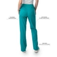 thumbnail image 3 of Landau ProFlex Tailored Fit Comfort Stretch 4-Pocket Scrub Pants for Women 2043, 3 of 4