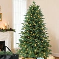 thumbnail image 5 of Laintene 6ft Pre-Lit Christmas Tree, Artificial Christmas Tree w/2085 PE & PVC Tips, 400 Lights and Large Storage Bag for Holiday, 5 of 13