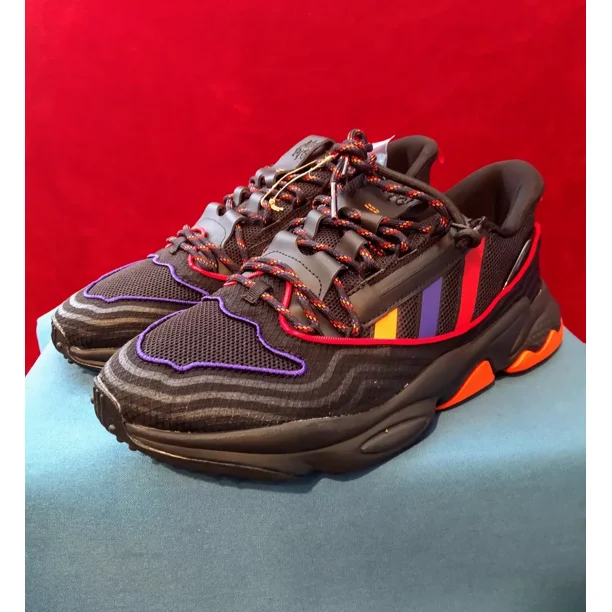 Adi - das Ozweego Zip Chinese New Year Shoes U.S Men's Size 9.5 Black/Red. New