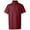 Burgundy, variant on KERRITS Kids' Ice Fil Lite Short Sleeve Riding Shirt, Color: Black, Size: XS