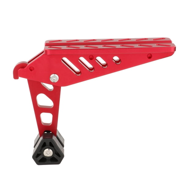 Paso de la puerta del coche Accesorios plegables multifuncionales Pedal de pie para del camión rojo Sharpla Paso de la puerta del coche