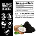 thumbnail image 6 of Yerba Prima Activated Coconut Charcoal, 60 Capsules - Natural Detox - Vegetarian, Vegan, Gluten Free, Non GMO, 6 of 9