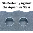 thumbnail image 5 of Natural Curved Double Hole Aquarium Cave, Fish Tank Bottom Sand Tunnel Shelter Hideout for Loach, Shrimp, Scavenger Fish and Aquarium Decoration, 5 of 6