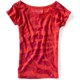 thumbnail image 1 of Camiseta gráfica Aeropostale Aero Animal Dolman Rosa Pequeña, 1 of 1