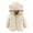 Khaki, variant on KTMKH Baby Girls Boys Jacket Bear Ears Hooded Outerwear Zipper Warm Winter Coat For 18-24 Months