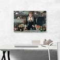 thumbnail image 2 of ARTCANVAS A Bar at the Folies Bergere 1882 Canvas Art Print by Edouard Manet - Size: 26" x 18" (1.50" Deep), 2 of 9