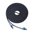 thumbnail image 1 of 10Gbps RJ45 Cat7 Red LAN Plano PVC Internet Cable Ethernet Cable Línea PC Enrutador inalámbrico NAS Inevent PJ6737-08, 1 of 7